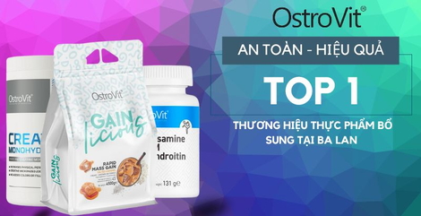 Ostrovit – Top 1 Thương Hiệu Thực Phẩm Bổ Sung Tại Ba Lan