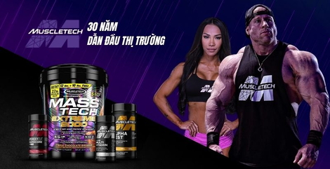 MuscleTech - 3 thập kỷ dẫn đầu thị trường dinh dưỡng thể thao