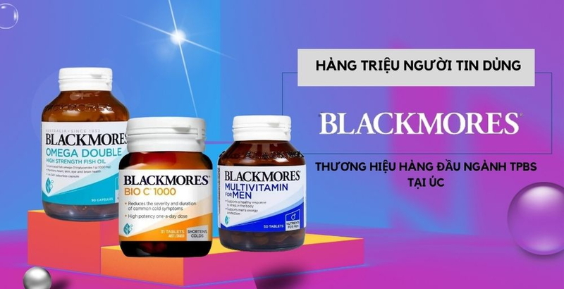 Blackmores – Hàng triệu người tin dùng Blackmores