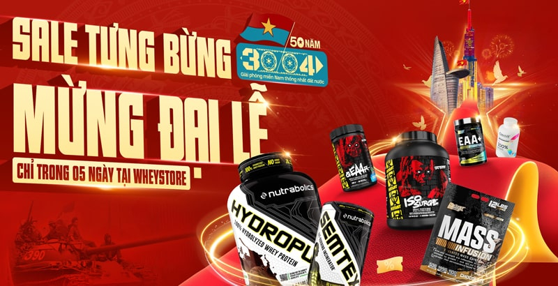 ĐẠI SALE MỪNG ĐẠI LỄ 30/4 - 1/5