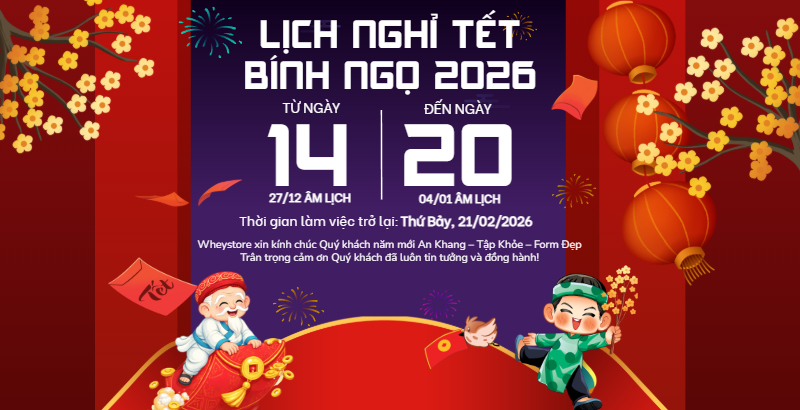 THÔNG BÁO LỊCH NGHỈ TẾT NGUYÊN ĐÁN 2026