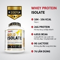 Amix Gold Isolate Whey Protein 5lbs