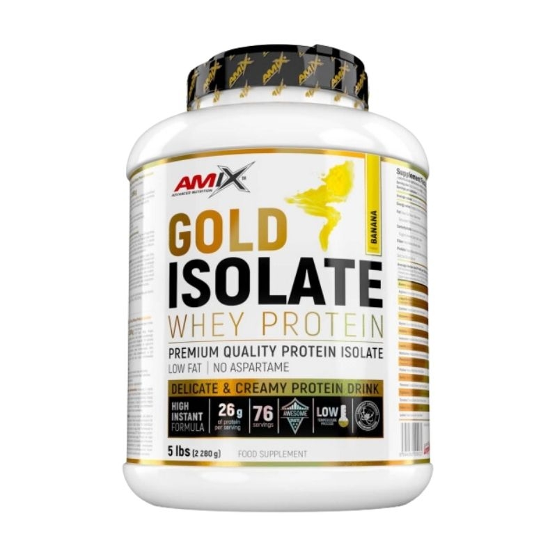 Amix Gold Isolate Whey Protein 5lbs