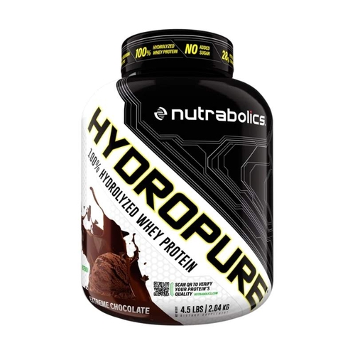 Nutrabolics Hydropure 100% Hydrolyzed Whey Protein 4.5lbs