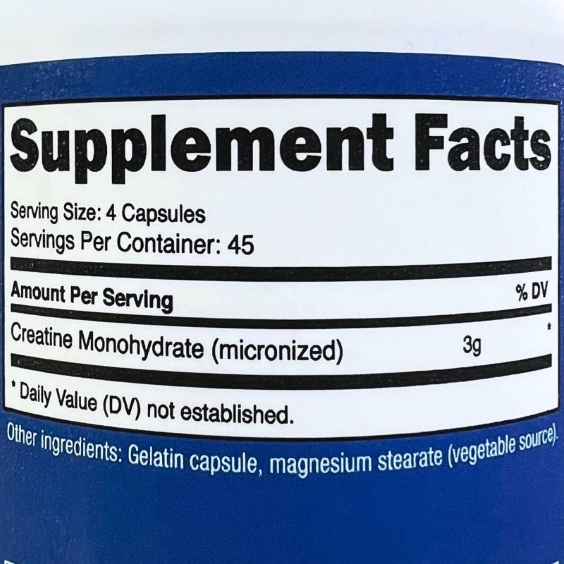 Nutricost Creatine Monohydrate 3000mg - 180 viên
