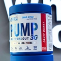 Applied Nutrition PUMP 3G Pre-Workout Zero Stim 25 servings