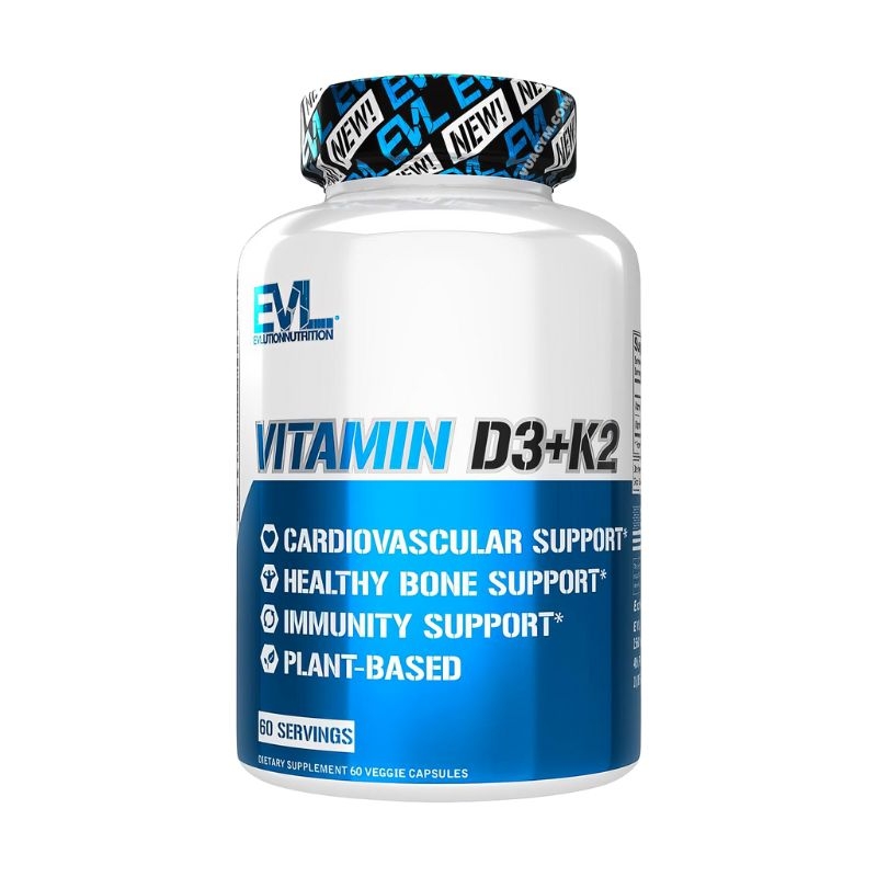 EVL Vitamin D3+K2 - 60 viên