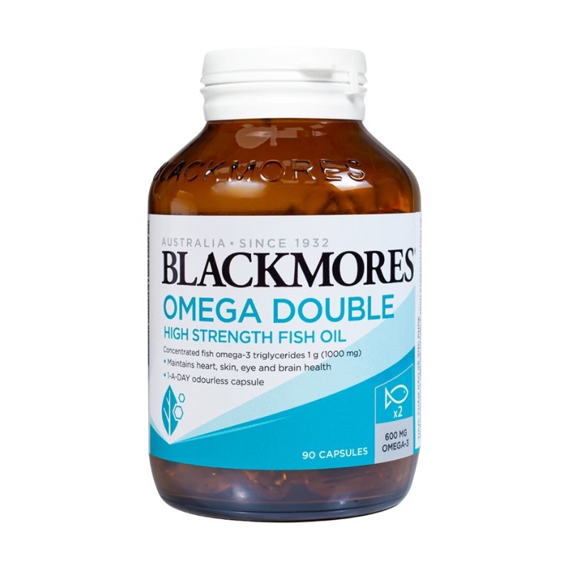 Blackmores Omega Double High Strength Fish Oil - 90 viên
