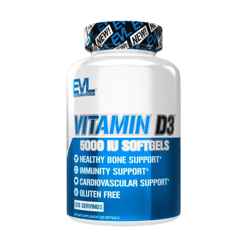 EVL Vitamin D3 5000 IU - 120 viên