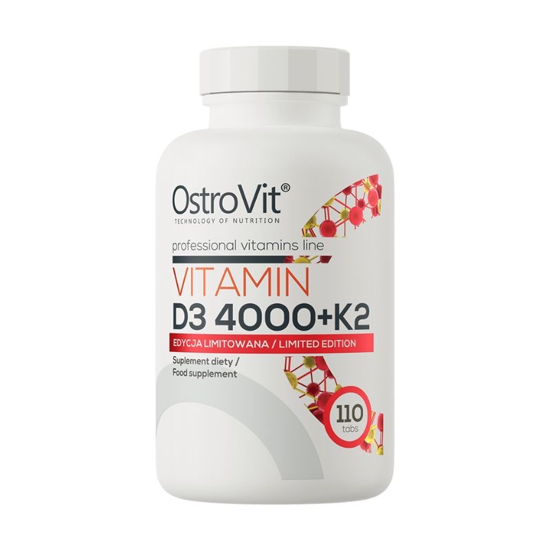 Ostrovit Vitamin D3 4000+K2 - 110 viên