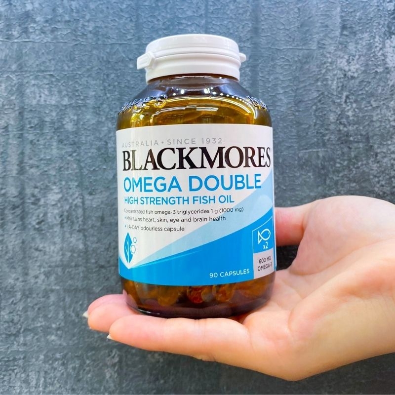 Blackmores Omega Double High Strength Fish Oil 90 viên
