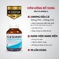 Blackmores Omega Double High Strength Fish Oil - 90 viên