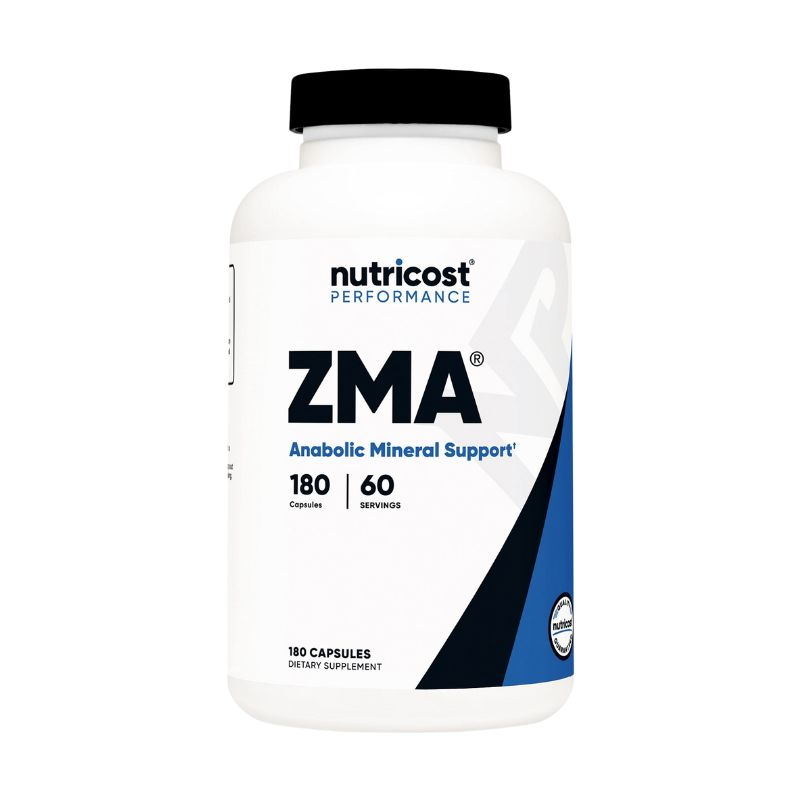 Nutricost ZMA Anabolic Mineral Support - 180 viên