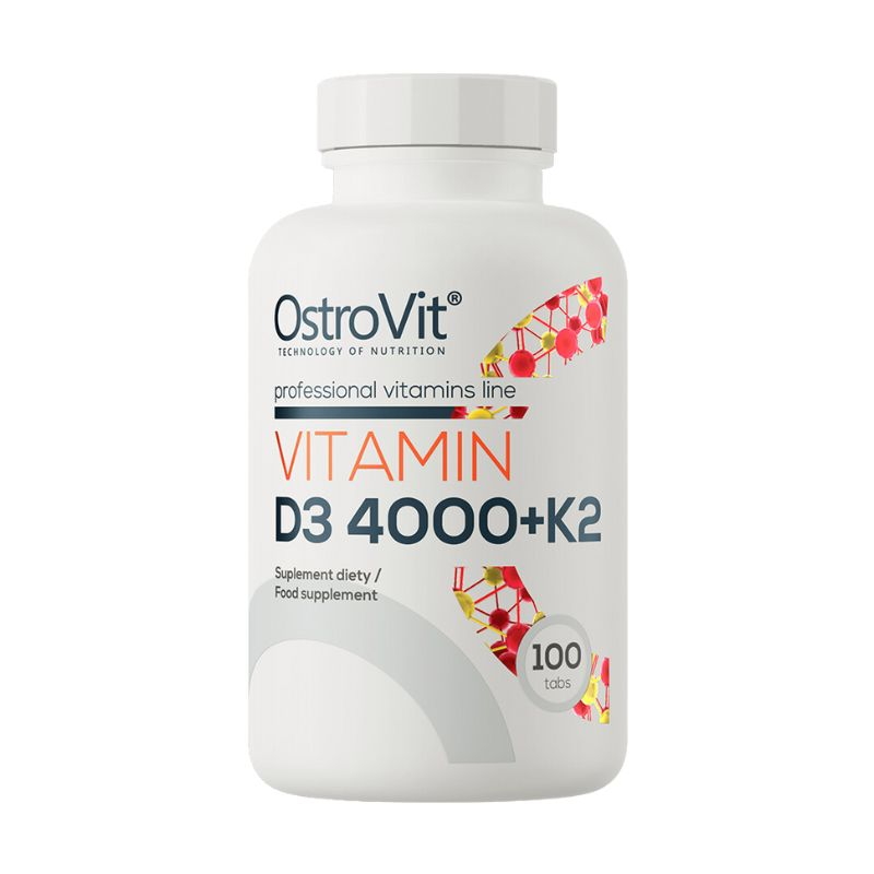 Ostrovit Vitamin D3 4000+K2 - 100 viên
