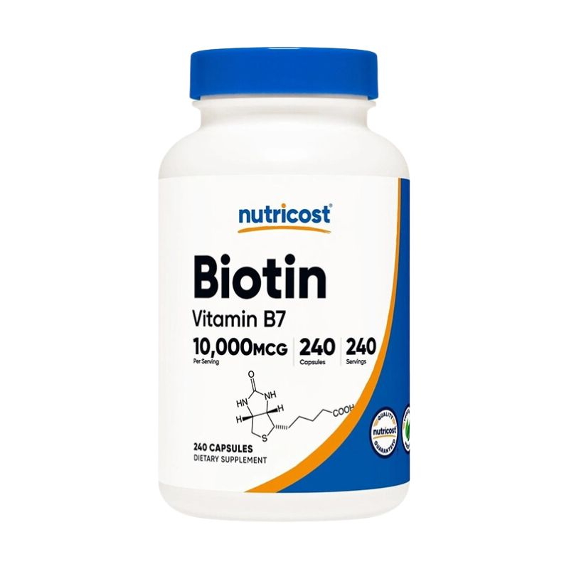 Nutricost Biotin Vitamin B7 - 240 viên