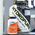 Combo tăng cơ, dầu cá Hydropure + Now Omega-3 Fish Oil