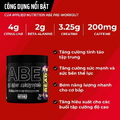 Combo tăng cơ, tăng sức mạnh Amix Gold Isolate + ABE Pre-workout