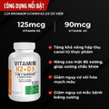 Combo tăng cơ, chắc khỏe xương Amix Gold Isolate + Bronson Vitamin K2+D3