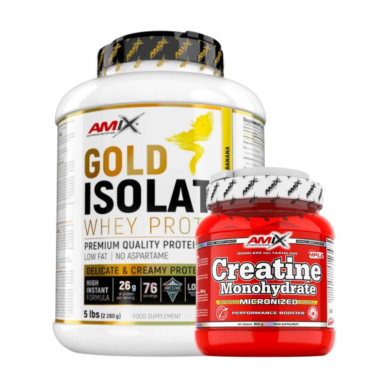 Combo tăng cơ, tăng sức mạnh Amix Gold + Creatine