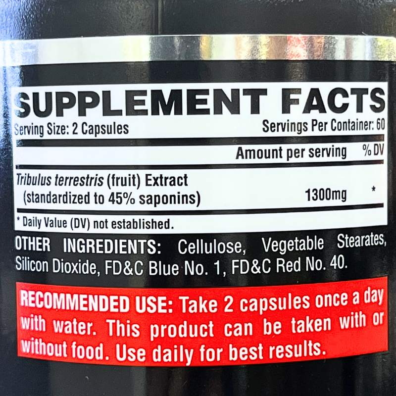 Nutrex Tribulus Black 1300 120 viên - Giá tốt 2024