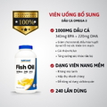 Nutricost Fish Oil 1000mg - 240 viên