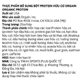 Orgain Organic Protein 20 servings