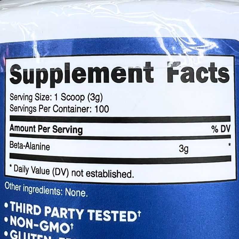 Nutricost Beta-Alanine 300g