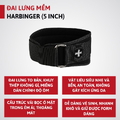 Đai lưng mềm Harbinger 5inch