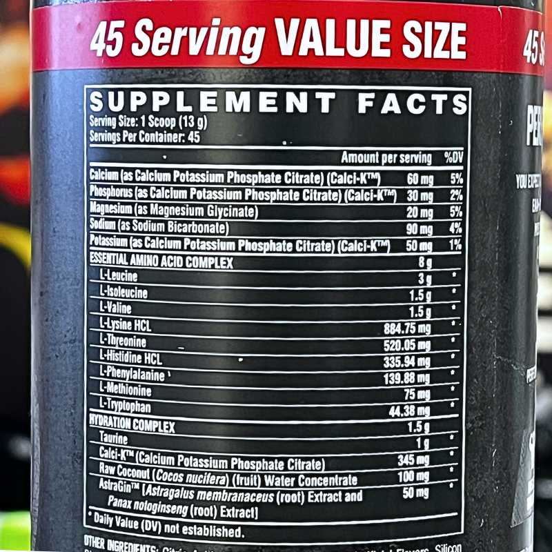 Nutrex EAA + Hydration 45 servings