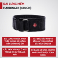 Đai lưng mềm Harbinger 4inch