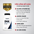 Nutricost ZMA Anabolic Mineral Support - 180 viên