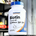 Nutricost Biotin Vitamin B7 - 240 viên