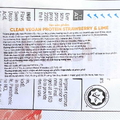 Sample Applied Nutrition Clear Vegan Protein