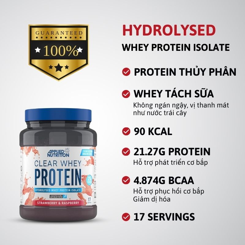 Applied Nutrition Clear Whey Protein 425g