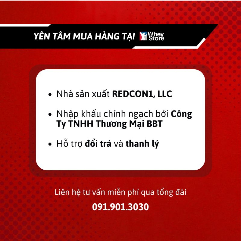 Redcon1 Ration Whey Protein Blend 5lbs