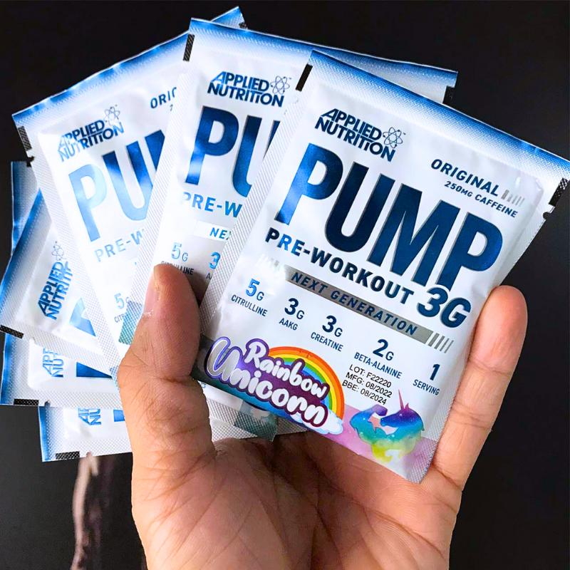 Sample Applied Nutrition PUMP 3G Pre-Workout With Caffeine