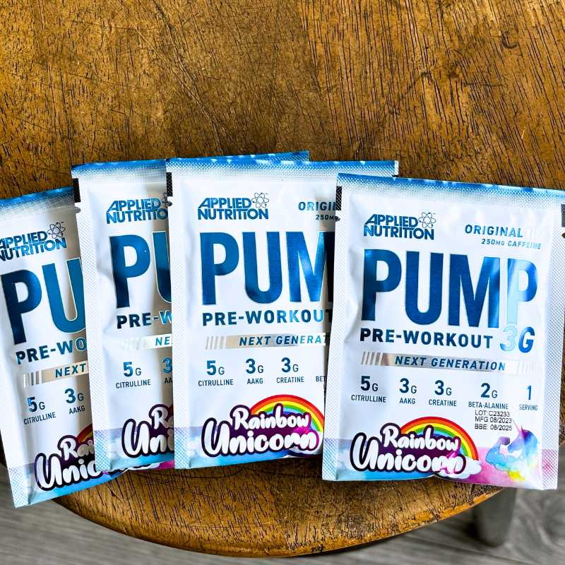 Sample Applied Nutrition PUMP 3G Pre-Workout With Caffeine
