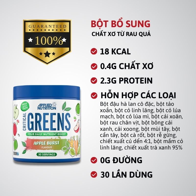 Applied Critical Greens 30 servings