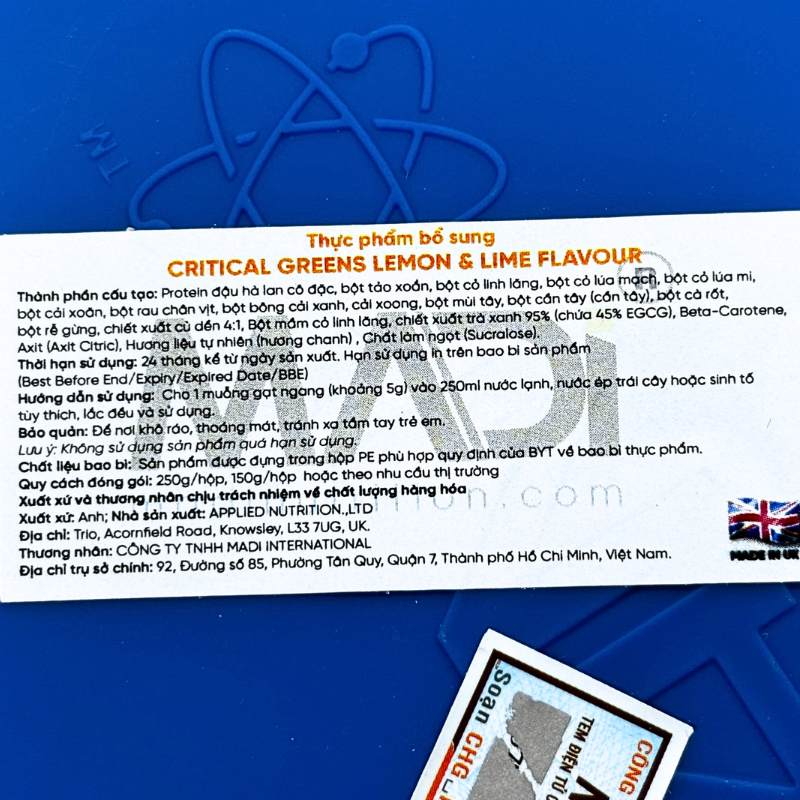 Applied Critical Greens 30 servings