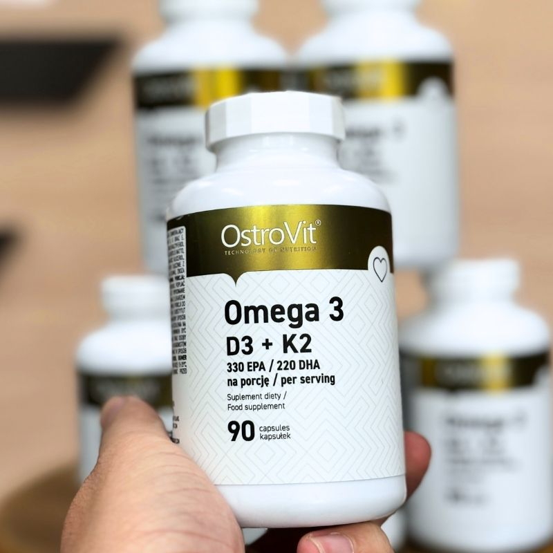 Ostrovit Omega 3 D3+K2 - 90 viên