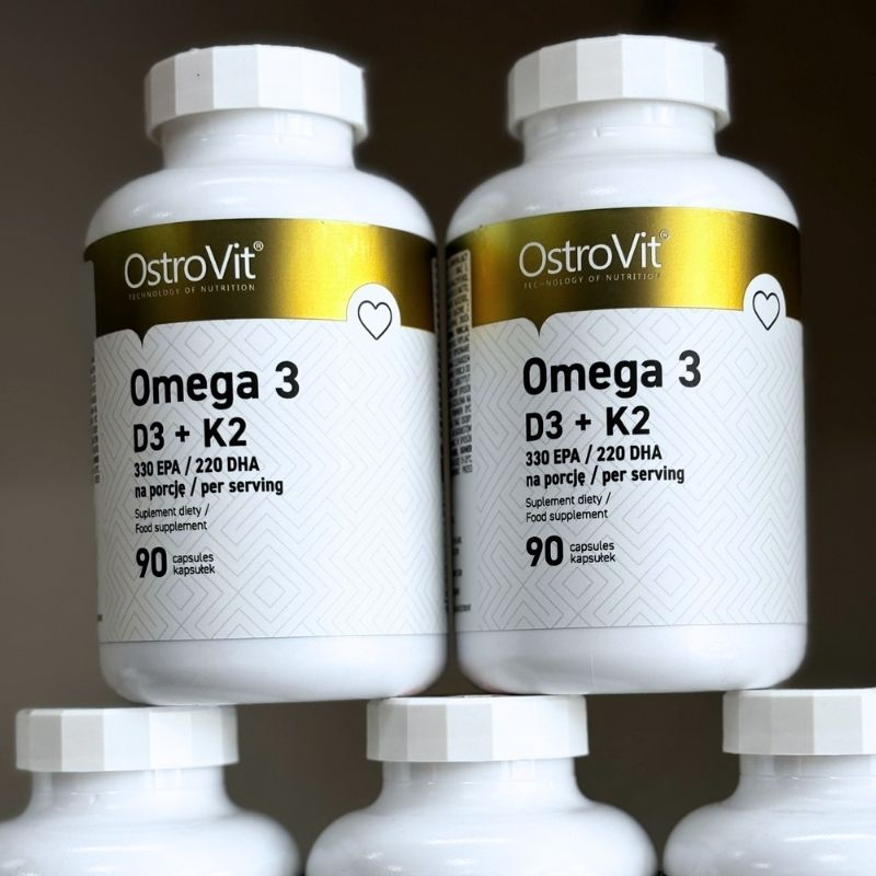 Ostrovit Omega 3 D3+K2 - 90 viên