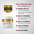 Ostrovit Omega 3 D3+K2 - 180 viên