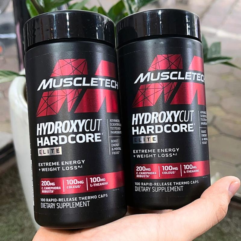 Muscletech Hydroxycut Elite Hardcore - 100 viên