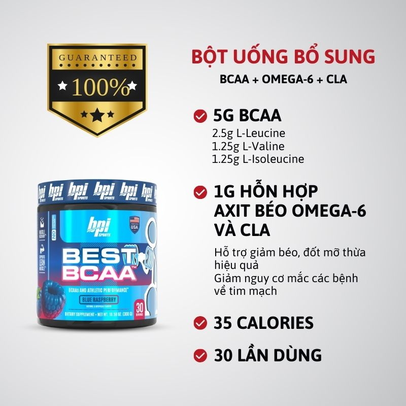 BPI Best BCAA 30 servings
