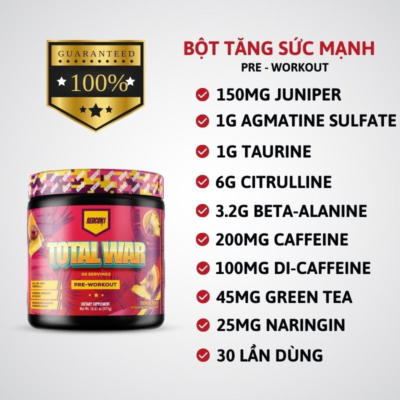 Redcon1 Total War 30 servings