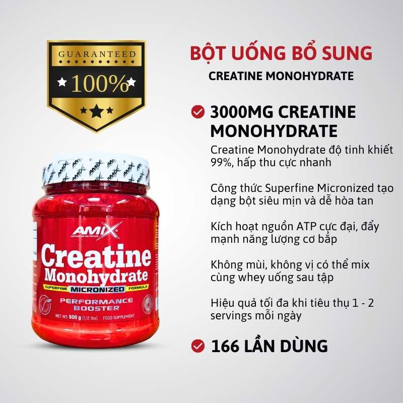 Amix Creatine Monohydrate Micronized - 500g