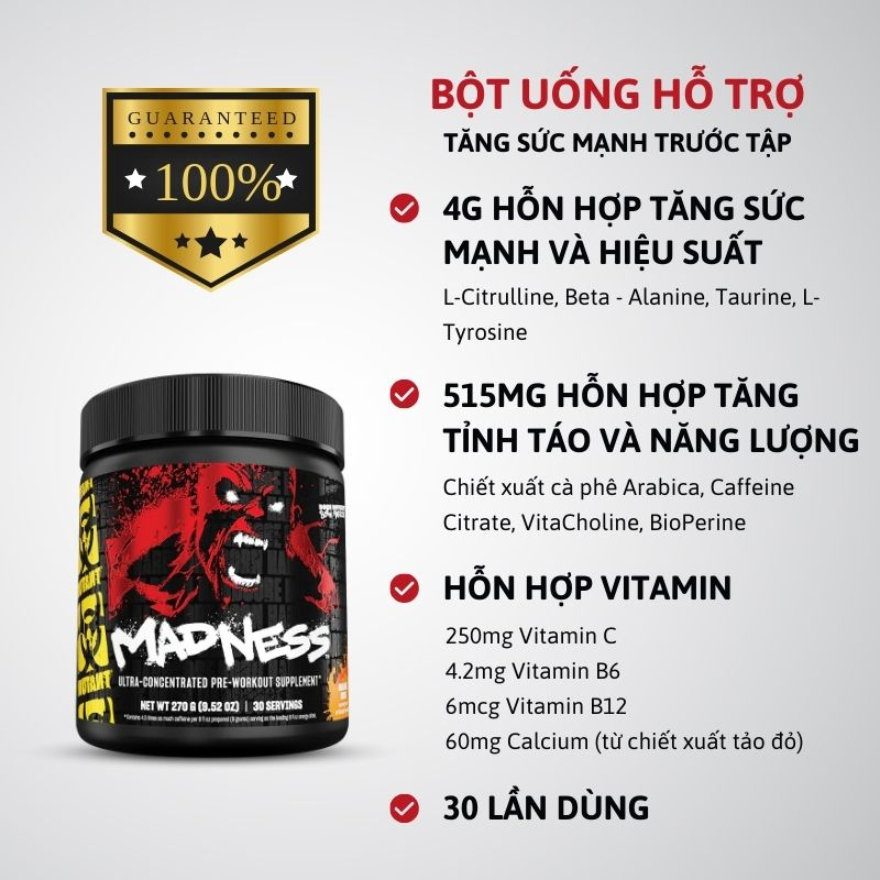 Mutant Madness 30 servings