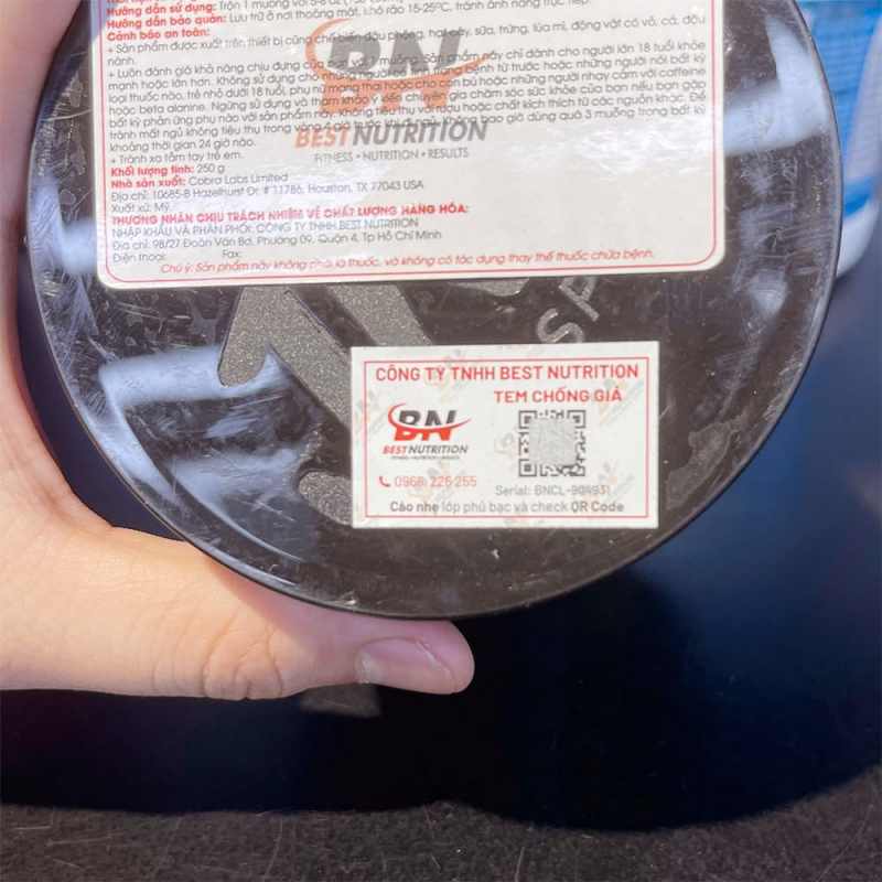 JNX Sports The Curse 50 servings