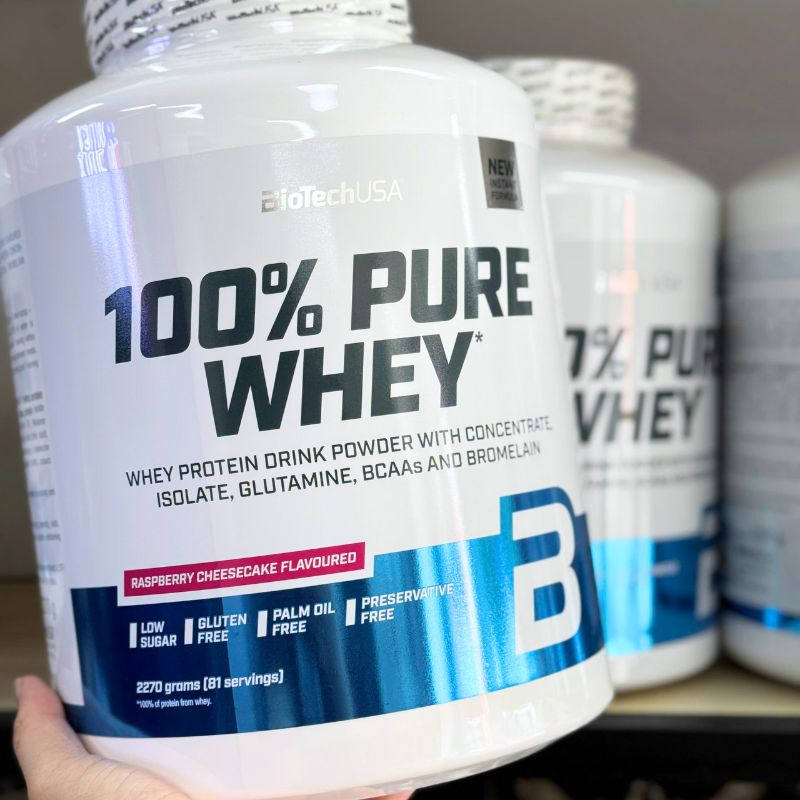 BiotechUSA 100% Pure Whey 2270g