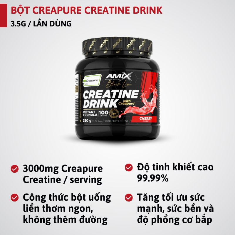 Amix Creatine Creapure Drink 350g